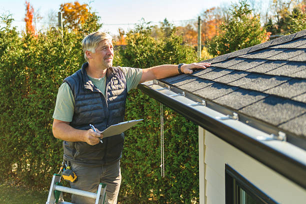 Professional Flat Roof Repair technician working in Falkner, MS